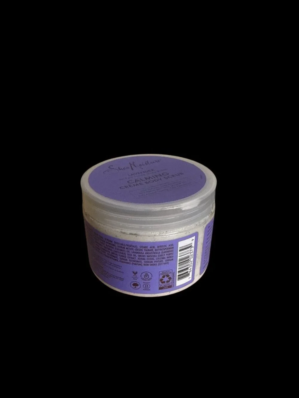 SheaMoisture Calming Creme Body Scrub, Lavender, 11.3 oz (320 g) New